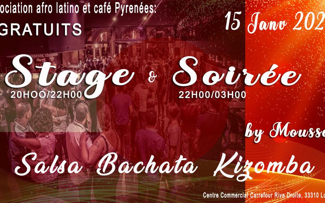 Stages et soirée Salsa Bachata Kizomba gratuits