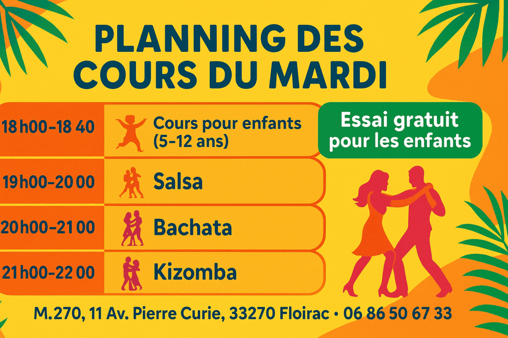 horaire de cours